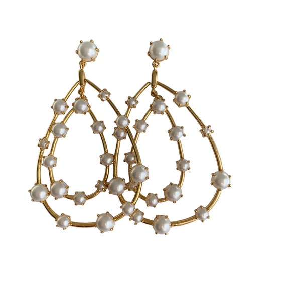 J. Crew Oversized pearl teardrop earrings - Picture 6 of 7